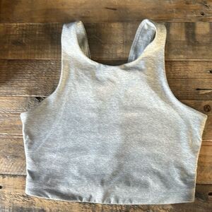 Outdoor Voices Gray Sports Bra Small Like New Activewear Athletic OV Bra Top